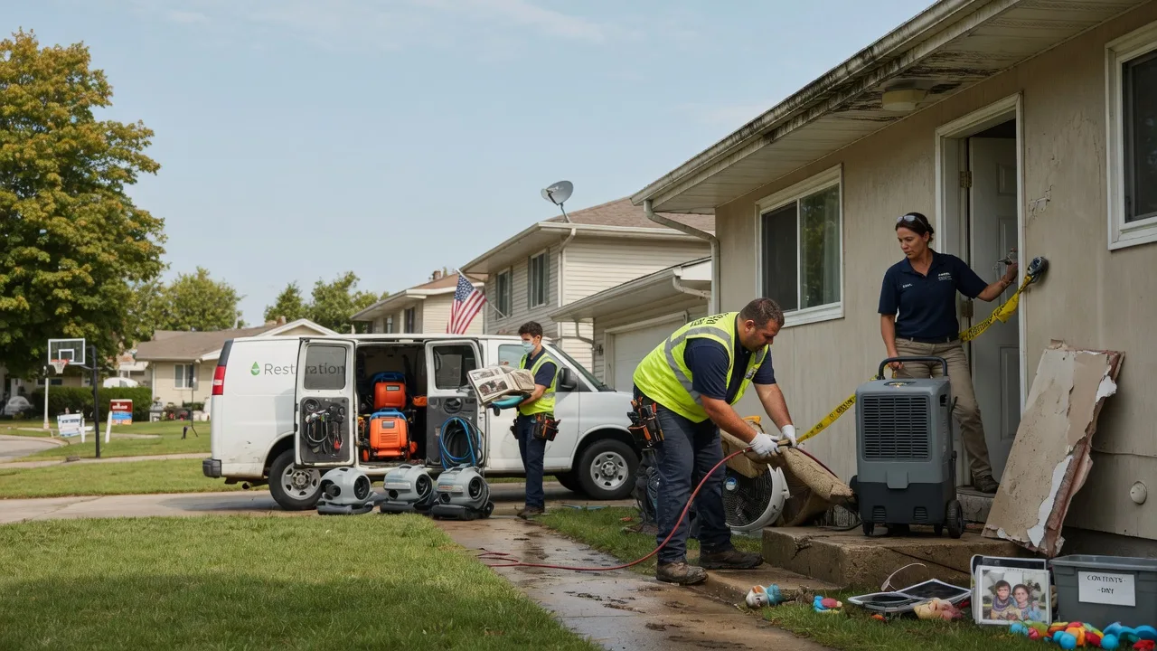 Water Damage Restoration in Quasqueton, IA near me